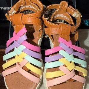 Colorful Strappy Sandals